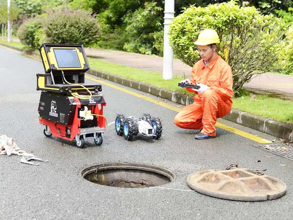 洛宁管道机器人检测