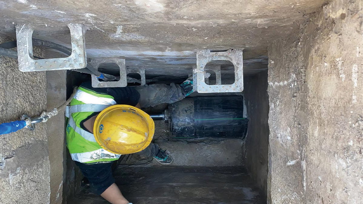 洛宁HDPE短管内衬法